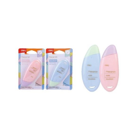 Deli CoverUp Correction Tape 5mmX6M 1Pck