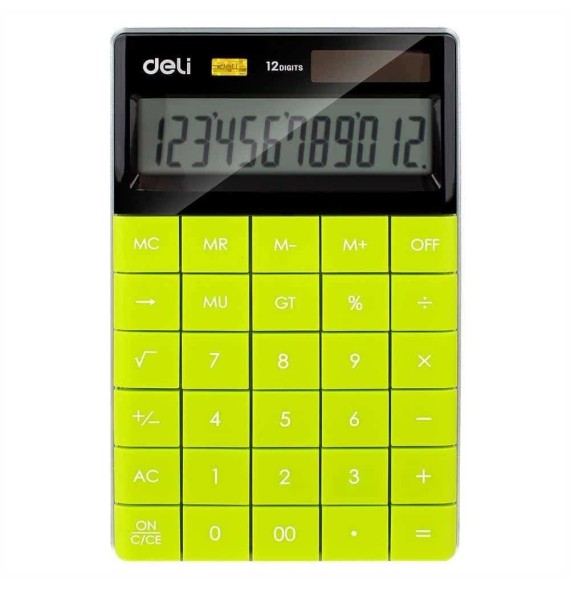 12 Digits Deli Touch 12 Digits Calculator 1Pc